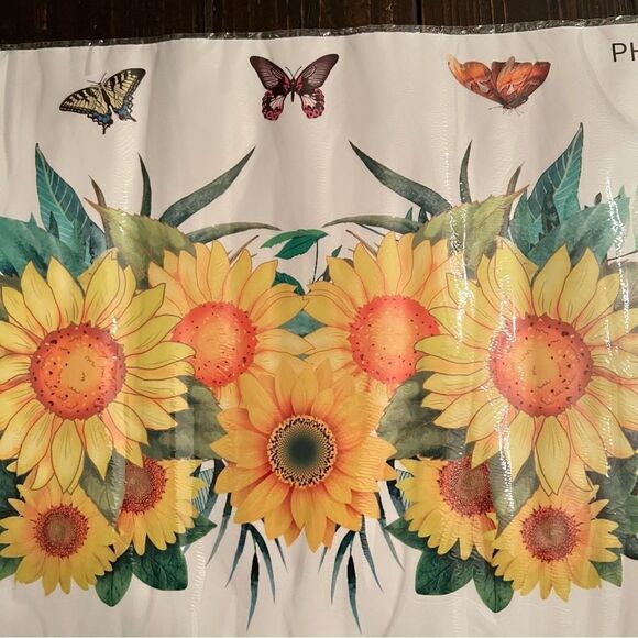 Butterfly and Sunflower Decorative Sticker (New) - Picture 3 of 4